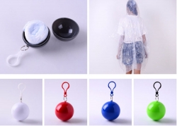 OEM Brand Disposable Raincoat Ball in pocket Made in China