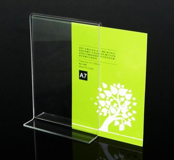 A5 Size Acrylic Picture Memo Holder China Factory Direct