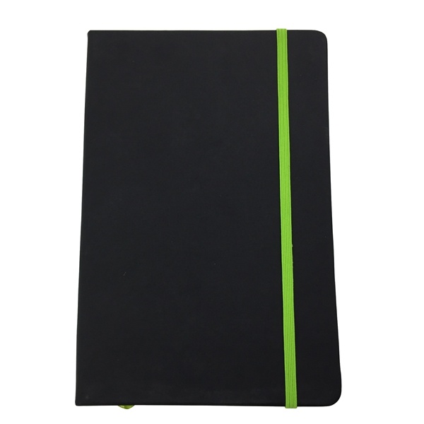 PU Cover A5 notebook with side color