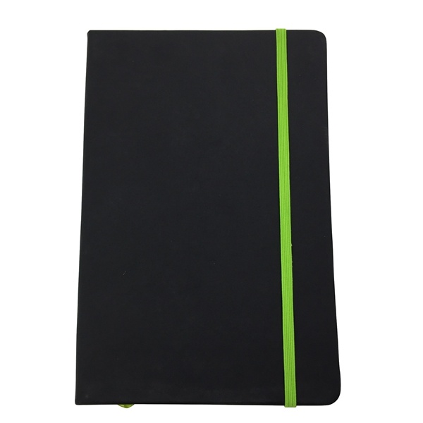 PU Cover A5 notebook with side color