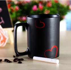 Sex Red Heart Chalk Mug