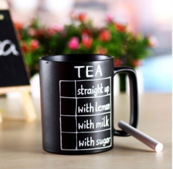 Classic Ceramic Mug with Chalk