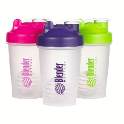 Shake bottle with whisk ball