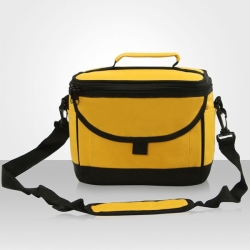 600D Insulated 24 Cans Cooler Bag with strip