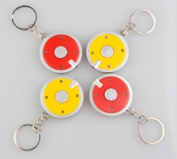 Cheaper Promotion LED Plastic Key Chain