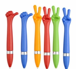 Finger Plastic Ballpoint Pen Made in China