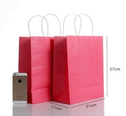 China Wholesale Brown Kraft Paper Bag