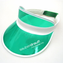 Promotion Plastic PVC Sun Visor