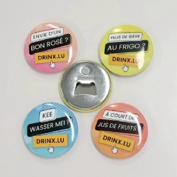 58mm Magnet Bandge Bottle Pin Button Bottle Opener