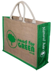 Jute Tote Shopping Bag Made in china