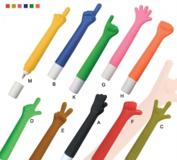 Promotional Pen in Cute Hand Gesture