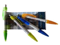 Promotion Plastic Banner Leaflet Info Flag Ballpoint Pen